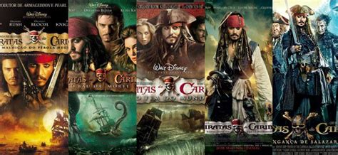 cronologia dos filmes piratas do caribe